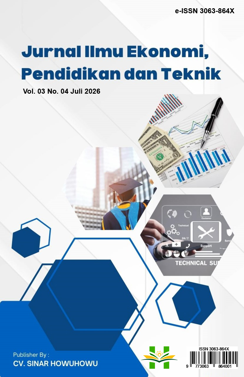 					View Vol. 3 No. 4 (2026): IDENTIK - Juli
				
