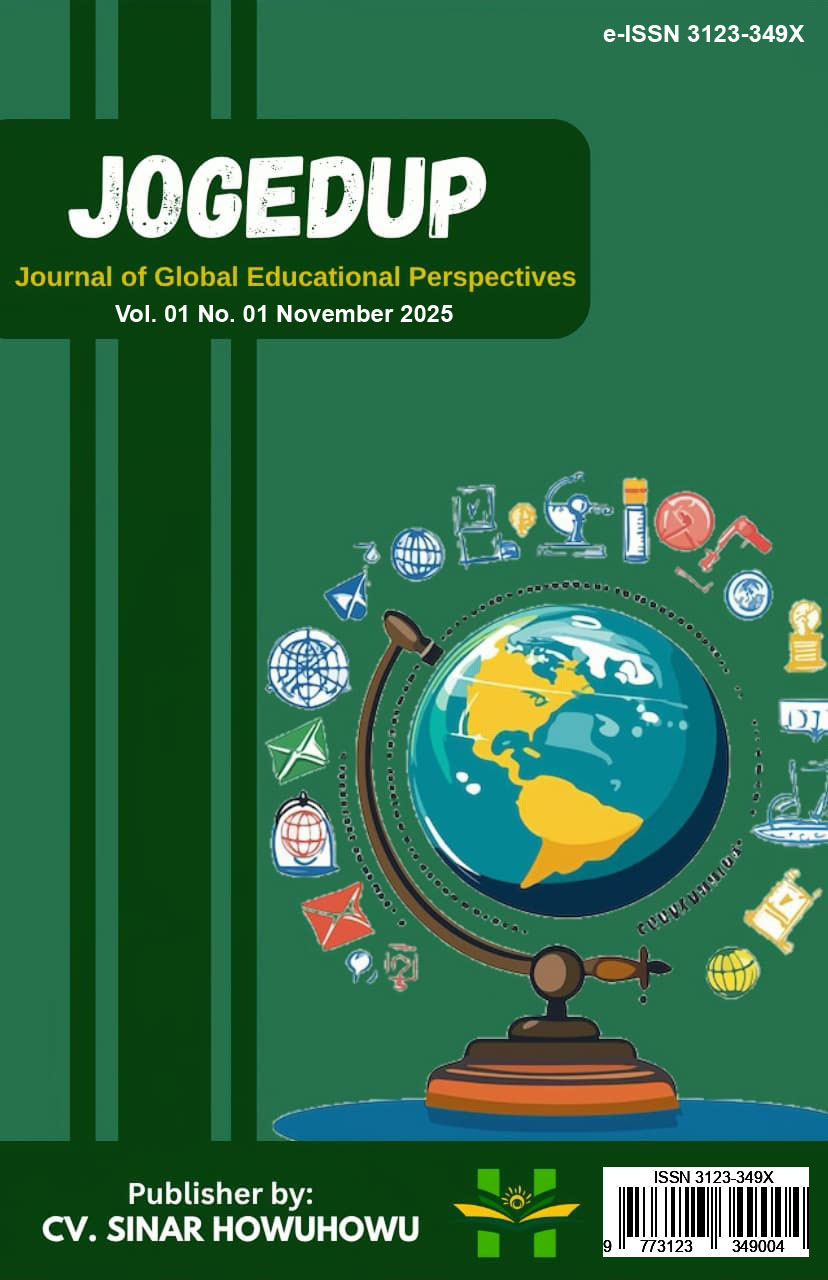 					View Vol. 1 No. 1 (2025): JOGEDUP - November
				
