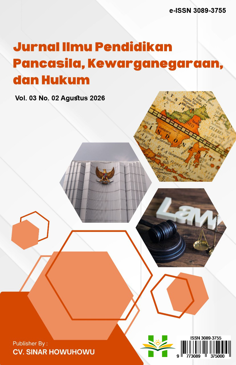 					View Vol. 3 No. 2 (2026): PAKEHUM - Agustus
				